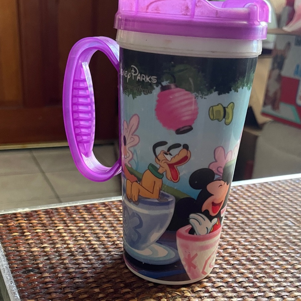 #64 Disney Parks Purple Travel Mug